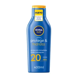 NIVEA 4005808407958 Spf20 sun lotion, pack of 1 (1 x 0.4 kg)