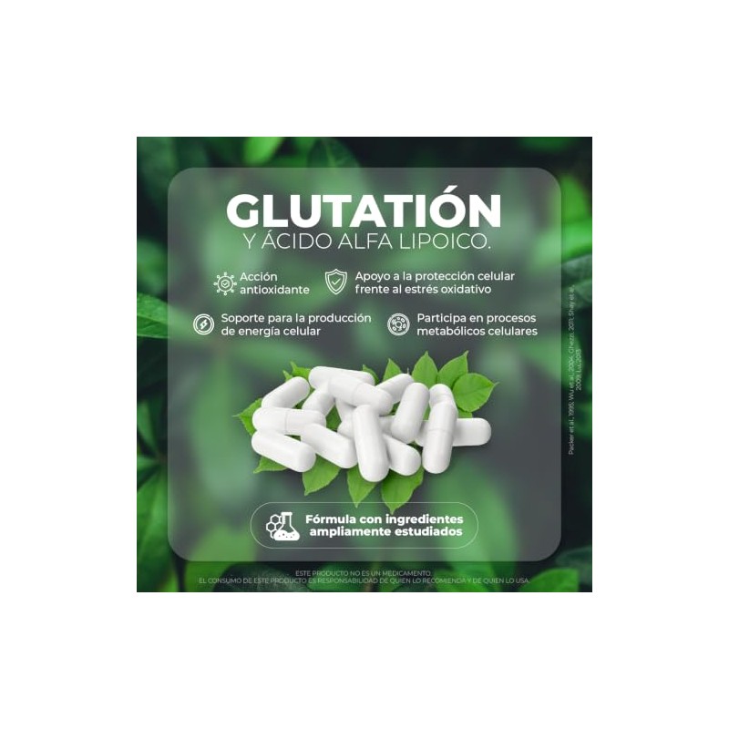 VITO - Glutatión con Ácido Alfa Lipoico - 60 Cápsulas