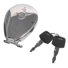[Deepa Ribusu] Estray 250TR Zephyr 1100 Tank Cap with 2 Keys Compatible for Kawasaki General Purpose Eliminator Vulcan Compatible