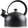 Kettle Kettle Whistling Kettle Stainless Steel Black 2 L