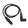 2PCS Microphone Extension Cables 3 Pin XLR Male to Female