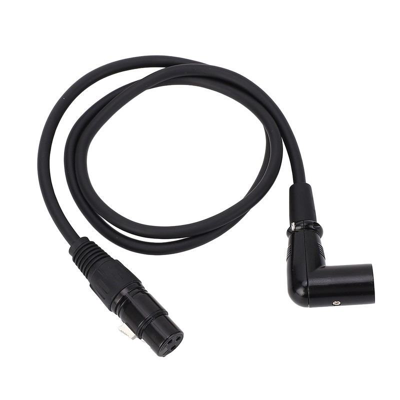 2PCS Microphone Extension Cables 3 Pin XLR Male to Female