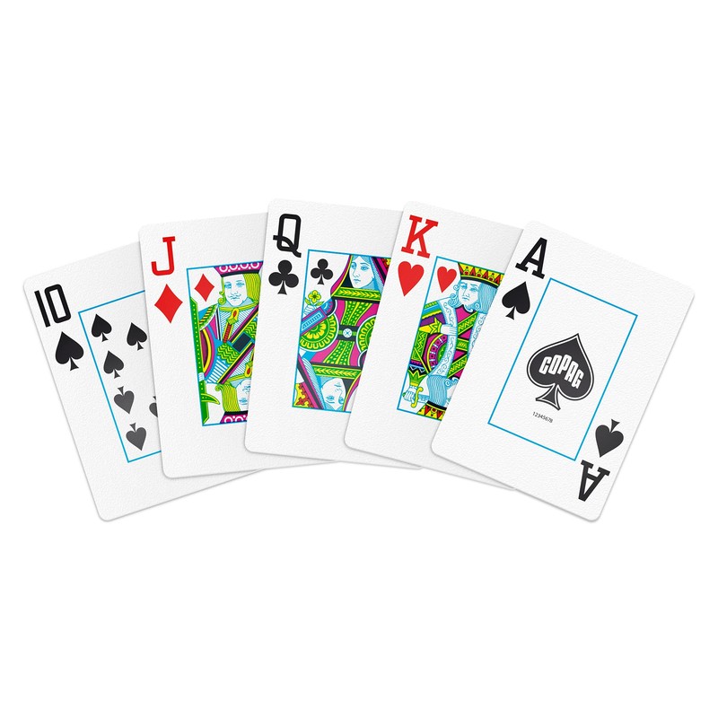 Copag 1546 Design 100% Plastic Playing Cards, Poker Size (Standard)