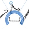 Rainberg 12pcs Magic Clothes Hangers Space Savers, Coat Hangers Space