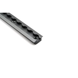 VanEssential 48" Venture Track T-6 Aluminium L-Track Gray Anodized (Recessed Deep HD 1/2 inch) - 2 Pack