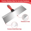Goldblatt Drywall Knife Set, 5-Pieces Stainless Steel Taping Knives -