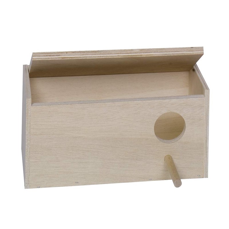 Nobby Budgie Nesting Box with Hole on Right 28.5 x