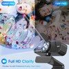 TRAUSI 1080P HD Webcam with Microphone, Noise Cancellation, Privacy Cover,