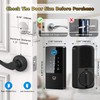Biometric Smart Lock Deadbolt. Keyless Entry Door Lock with App