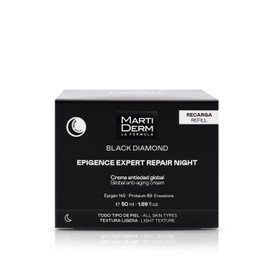 MARTIDERM Epigence Expert Repair Nachtnachfüller, 50 ml, Schwarz Diamond
