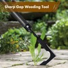 Lcokeiy Weed Puller Tool Long Handle, Manual Crevice Cleaing Weeding