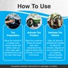 Biocide Systems Auto Shocker Strong Quick Release Car Odor Eliminator,