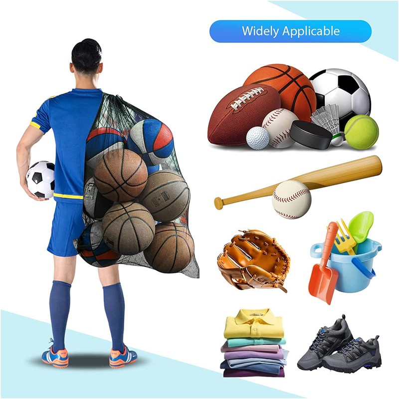 DoGeek Large Mesh Bag for Nylon Mesh Bag Foldable Storage