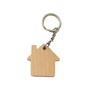 Wooden Key Ring - Little Home Shape Wood Keyring Keychain