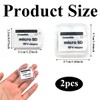 ShigKeu 2Pcs for SD2Vita 6.0 Memory Card Adapter SD2Vita Convertor