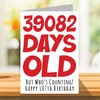Stuff4 107th Birthday Card for Men Women Him Her -
