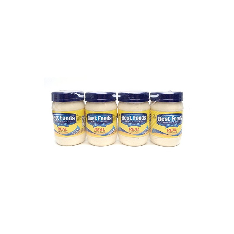 Best Foods Real, Mayonnaise, 15 oz, 4 Pack
