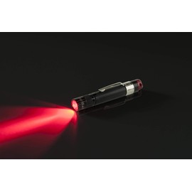 MagLite, Solitaire Spectrum Series LED Flashlight, AAA, Black Body, Red LED Light
