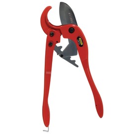 General Tools 118 Heavy-Duty Ratchet PVC Pipe & Hose Cutter, Cuts Up to 2 Inch OD (51mm)