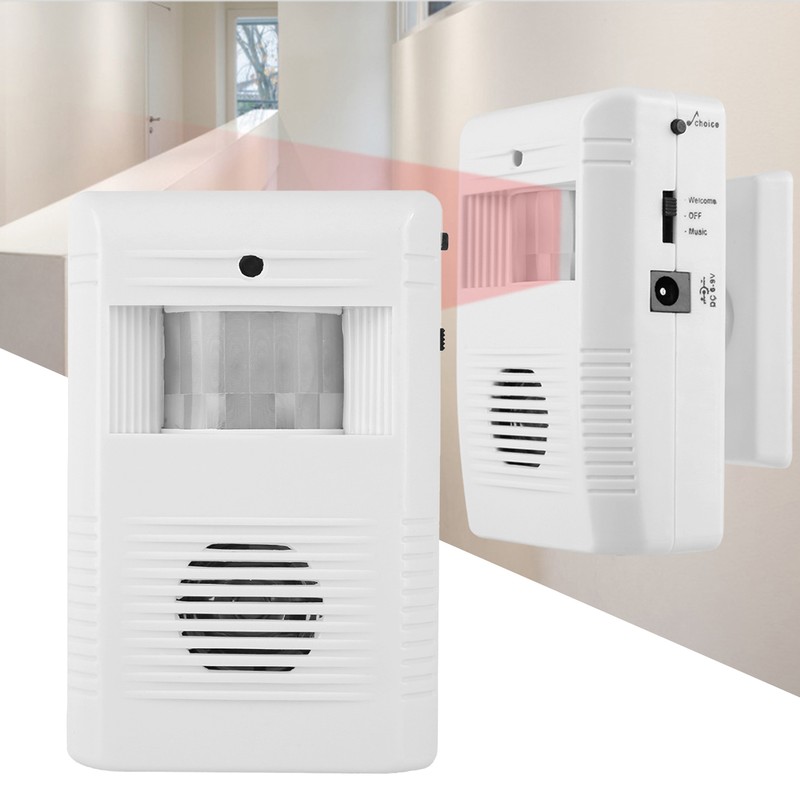 16 Music IR Motion Independent Sensor Store Home Welcome Door
