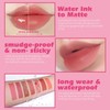 KIMUSE Lip Tint Stain, Water Gel Tint 3 Colours, Highly