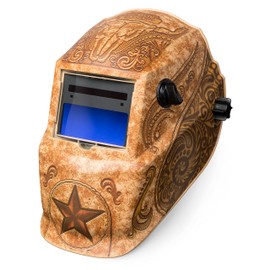 Lincoln Electric-K4134-1 Welding Helmet, Brown, Ratchet, Plastic