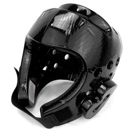 AAMA Custom Foam Sparring Gear Set - Foam Headgear, Olympic Style Chest Guard, Foam Punch and Kick - Black