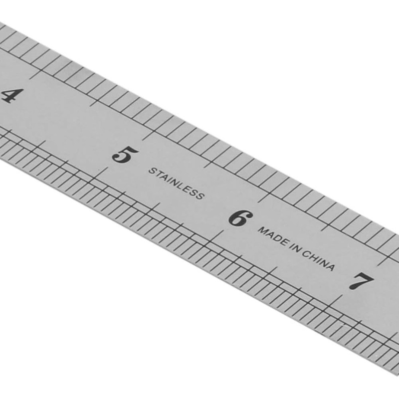 30 cm de acero inoxidable con bolsillo de 30 cm,