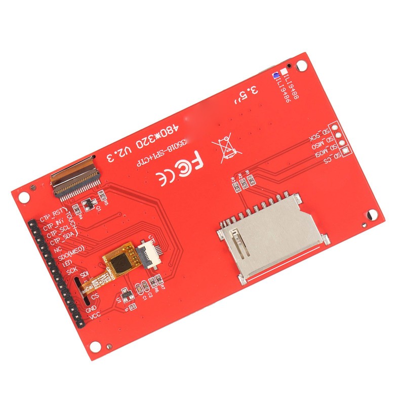 TFT LCD Screen Module 3.5 Inch 480x320 SPI Serial Port