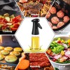 NGECORS Oil Sprayer Mister Bottle Dispenser for Cooking Baking BBQ,