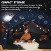 Toddler Bed Tent Full, Space Canopy Indoor for Kids Boys,