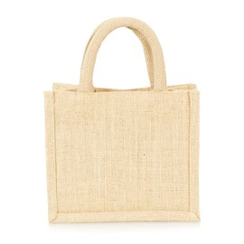Jute Instead of Plastic Original JB1415XXS Jute Bag XXS Extra Small Natural Gift Bag Fair and Sustainable (3), natural