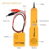 Wire Tracker,Cable Finder Tone Generator Probe Tracer,Anti-Interference Multi-Function Finder with
