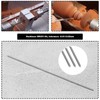 SING F LTD 40PCS Round Steel Rod 1mm HSS Lathe