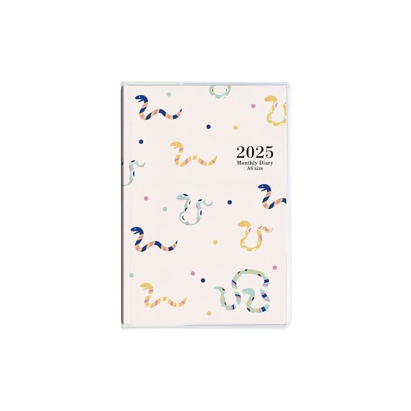 Note Diary 2025 / A6 / Snake 1 NS-A601-25E1 [PT1]