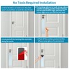 Sanbege 2 Pcs Door Scratch Protection Plate 4" x 16",