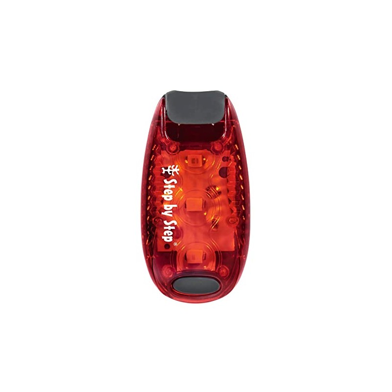 Hama LED Safety Clamp Light Red, red, Modern