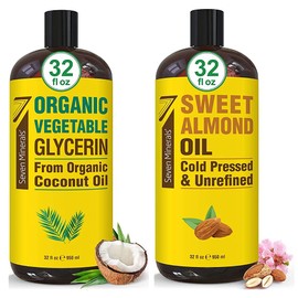 Seven Minerals Seven Minerals Organic Vegetable Glycerin & Pure Sweet Almond Oil