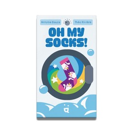 Helvetiq Oh My Socks, Juego de Sociedad, Divertido Juego de Cartas de Calcetines, para la Mejor colección de Calcetines, acción emocionante, para 2 – 5 Jugadores a Partir de 6 años