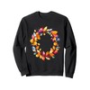 Autumn Leaf Wreath Fall Decoration Sweatshirt