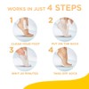 Scholl Foot Mask Triple Oil, Six Pairs, One Size