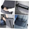 CAXUSD 2pcs Felt Bedside Pocket Organizer for Sofa and Bed