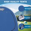Bike Storage Tent, 2-3 Bikes, Outdoor Shelter, Waterproof(Royal)