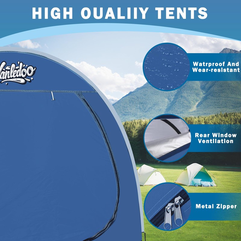 Bike Storage Tent, 2-3 Bikes, Outdoor Shelter, Waterproof(Royal)