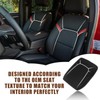 Muslogy Center Console Armrest Cover Compatible with Chevy Colorado/GMC Canyon