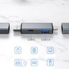 Dual Connector USB C Card Reader, USB 3.0 Memory Card