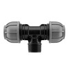 mdpe Compression Water Supply Pipe Fitting to Metal Butterfly Valve-Universal