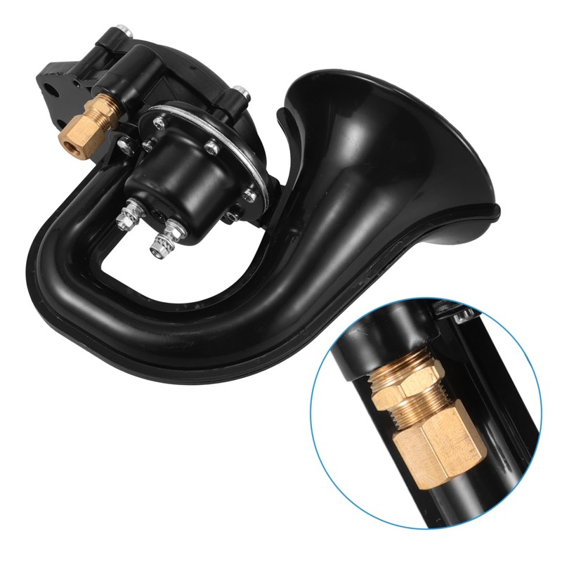 Mobestech Superior Sound Electric Train Horn Car Horn for Trucks