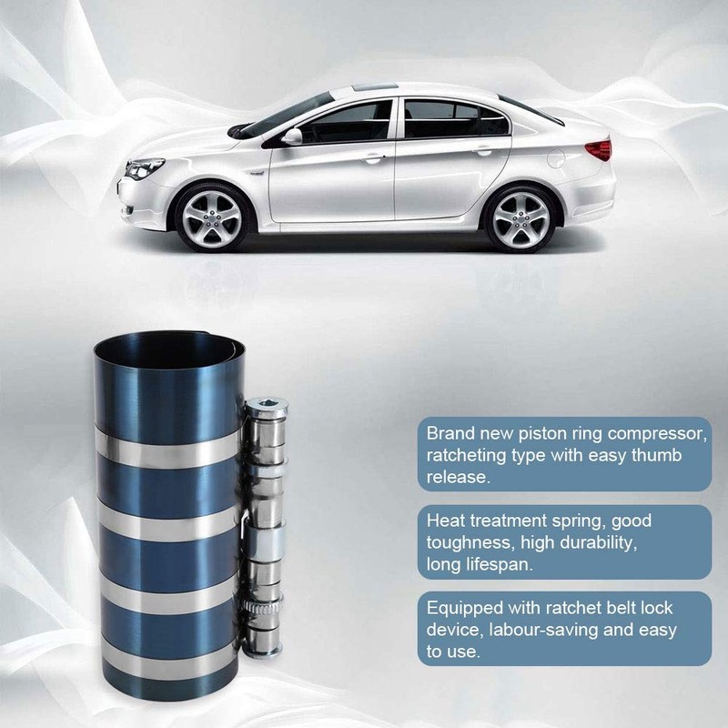 KIMISS Piston Ring Compressor Motor Piston Ring Compressor Tool Installer