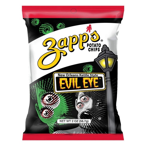 Zapp's New Orleans Kettle-Style Potato Chips, Evil Eye Flavor, 2